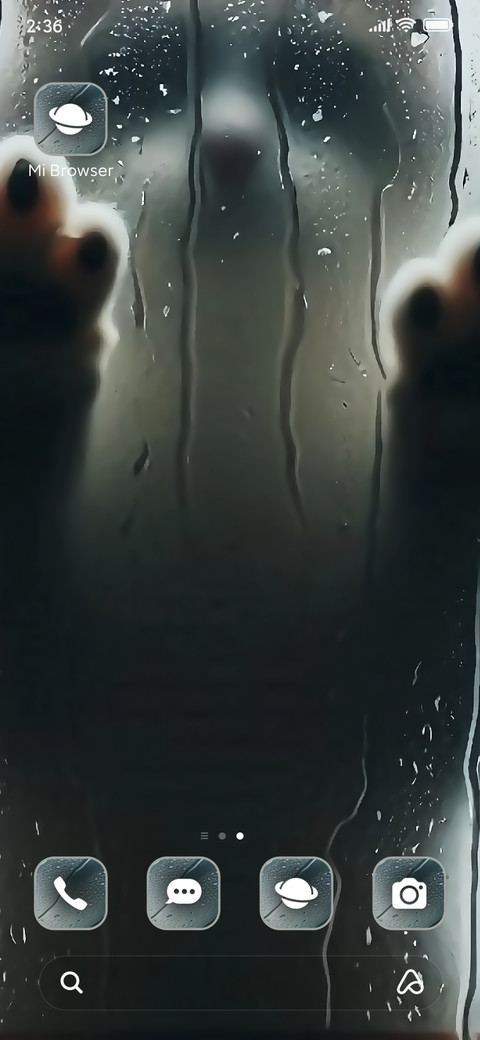 Rain cat screenshot