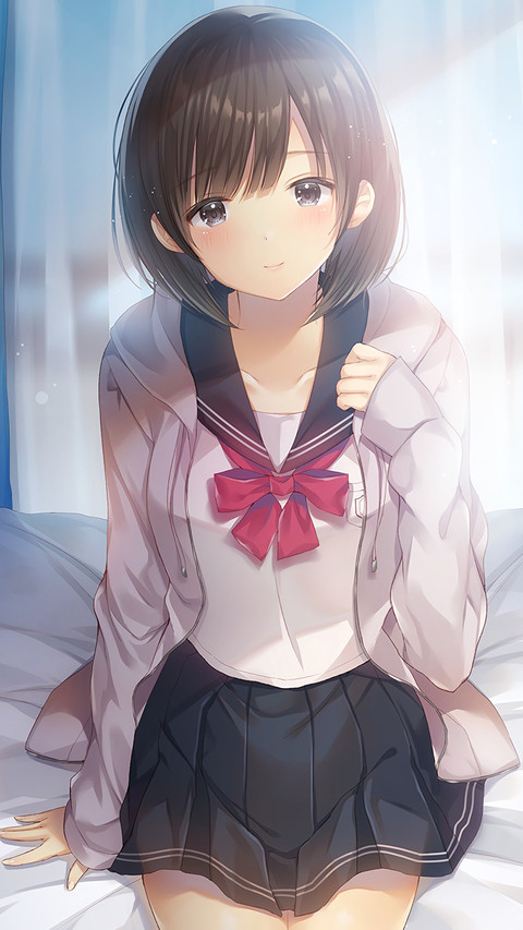 校服少女 screenshot