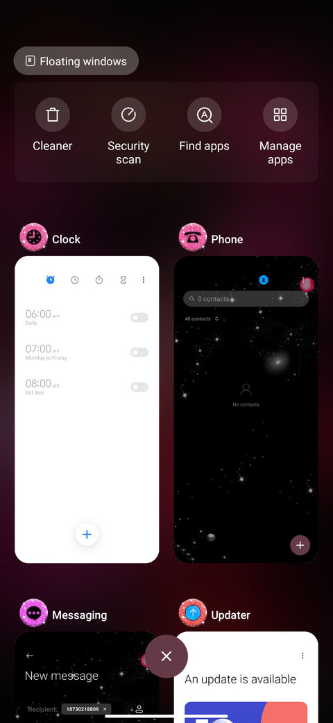 Luxury neon lips screenshot