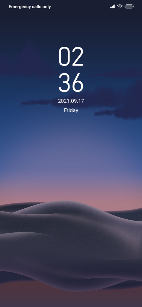 Night desert screenshot