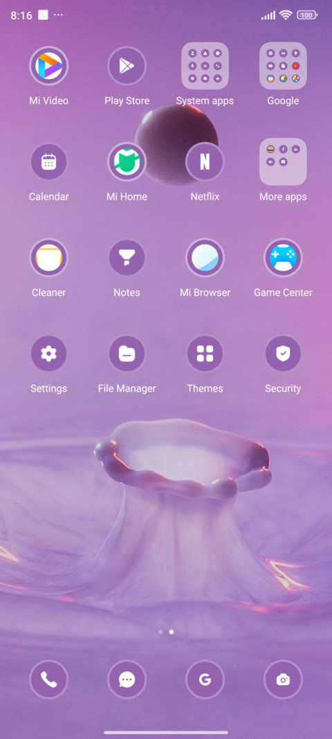 Abstract Drop screenshot