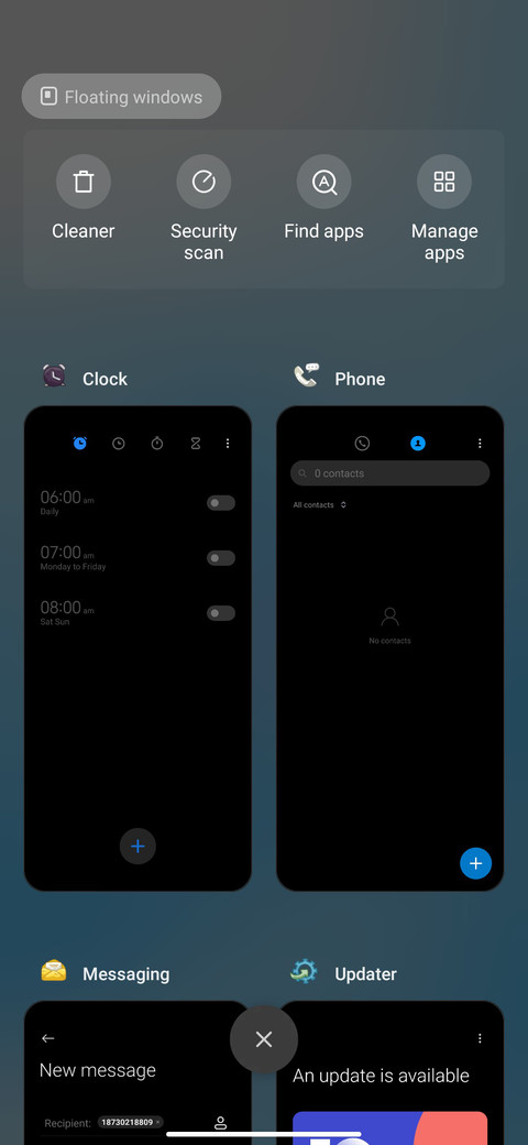 Blue kitten screenshot