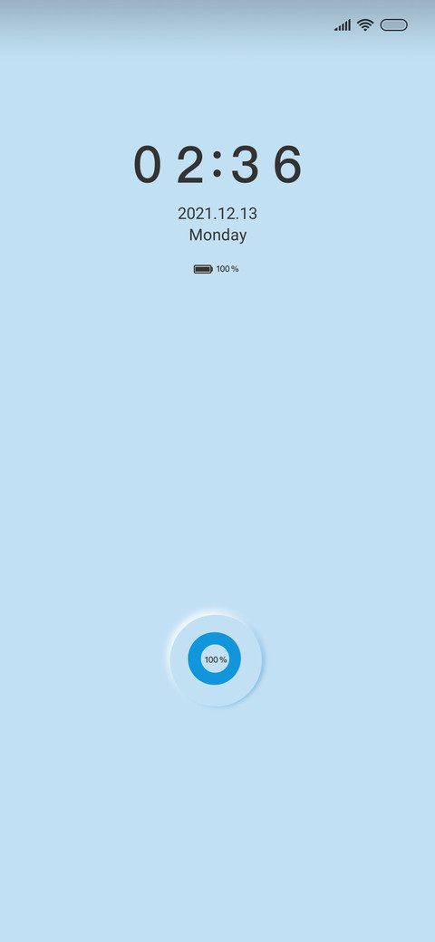 Blue out of blue screenshot