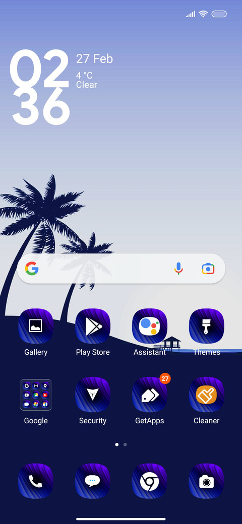 Minimalist nx screenshot