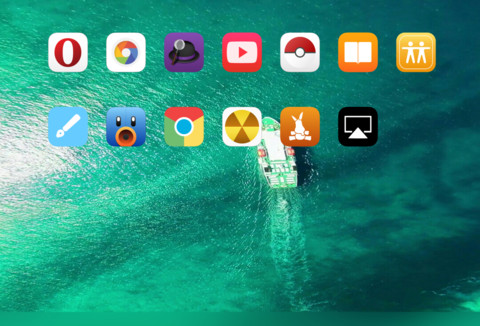 xiOS10 White screenshot