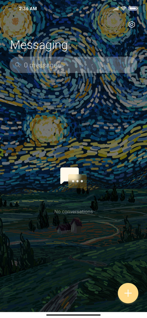 Field under Stars screenshot