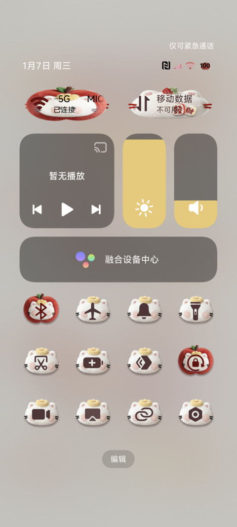 毛绒大图标新年猫猫 screenshot