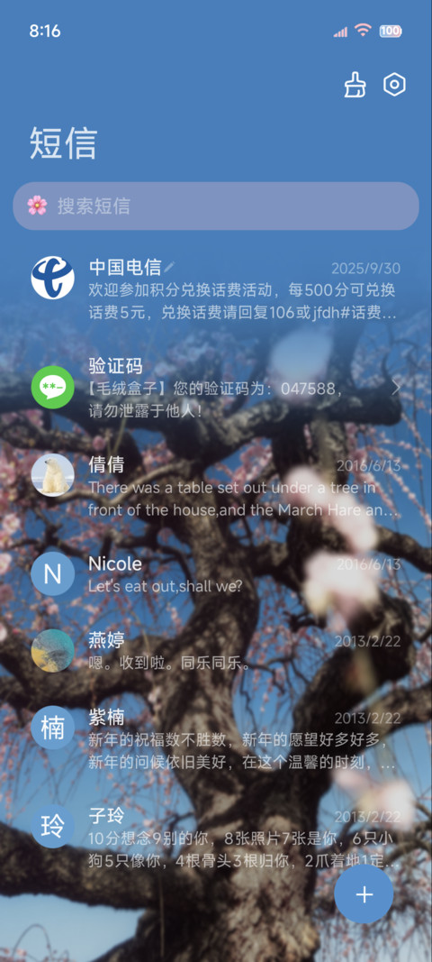 简约 等枝桠成繁花 screenshot