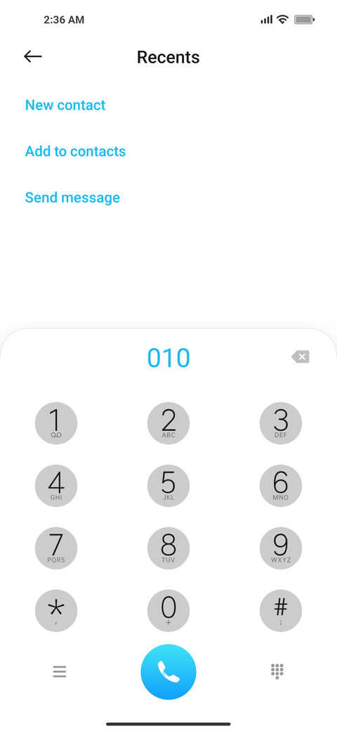 iOs quo screenshot