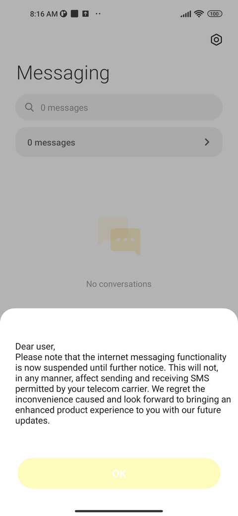 minimal dandelion screenshot