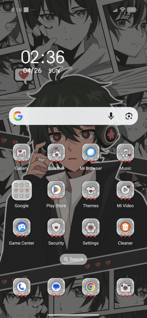 Love hides screenshot