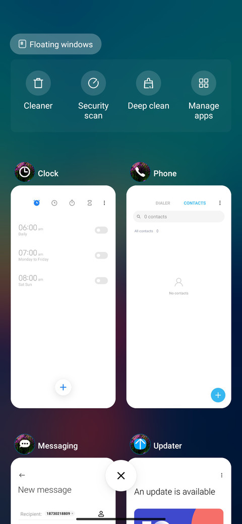 Sunrise view screenshot
