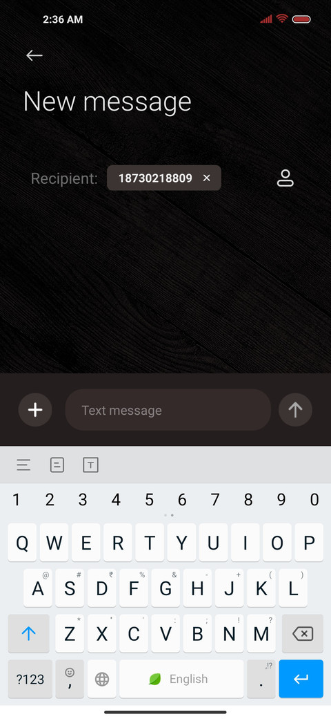 Wood grain flower screenshot