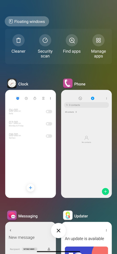 Pink Blue screenshot