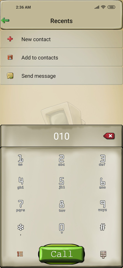 Android and PC screenshot