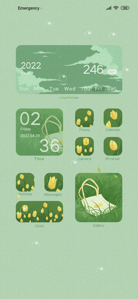 light green ins screenshot