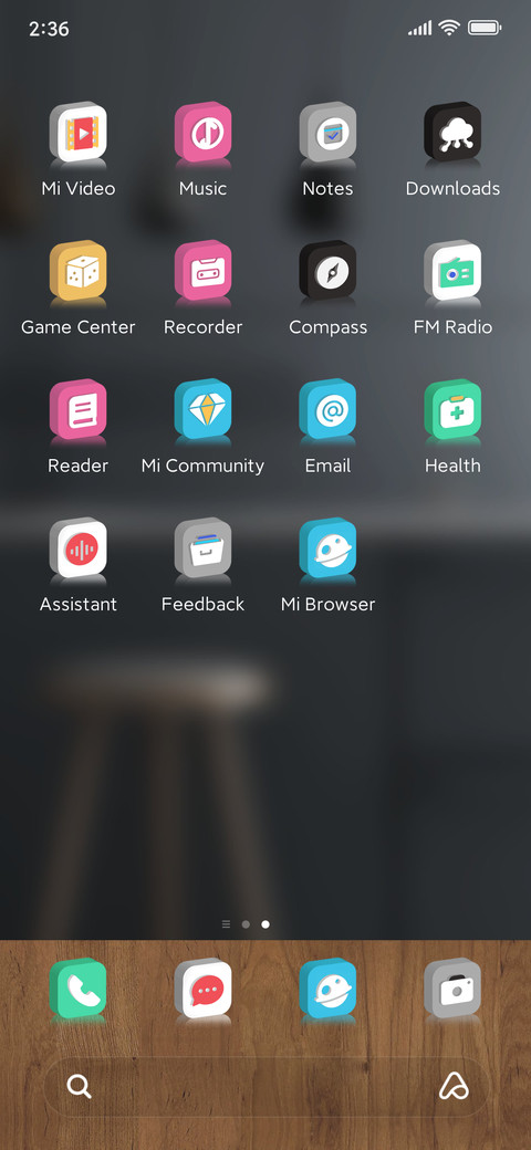 Stereo icon screenshot