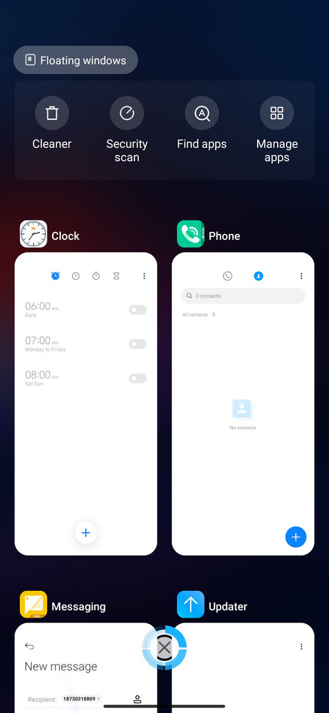 Amaze UI screenshot