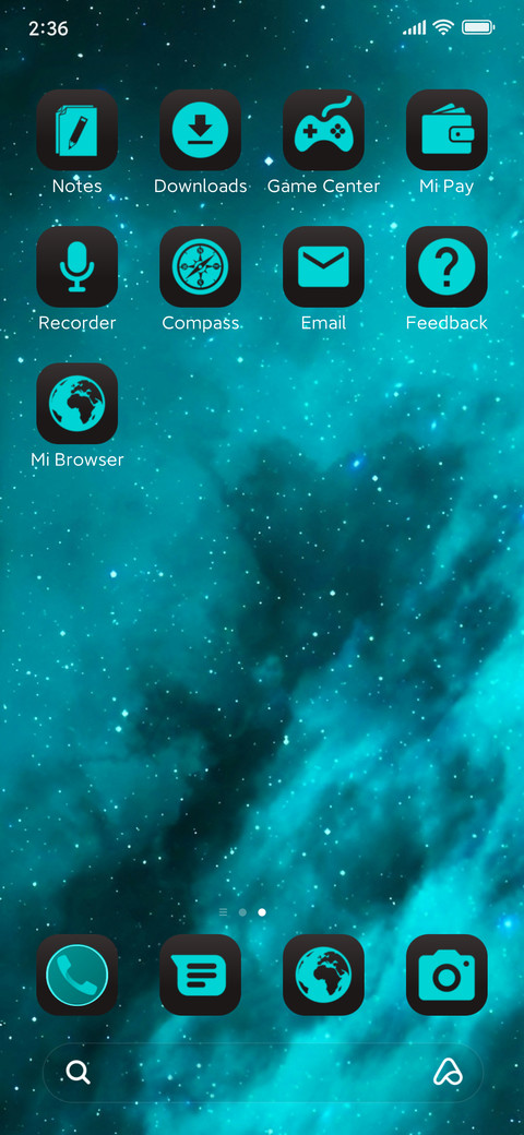 Turquoise Universe screenshot