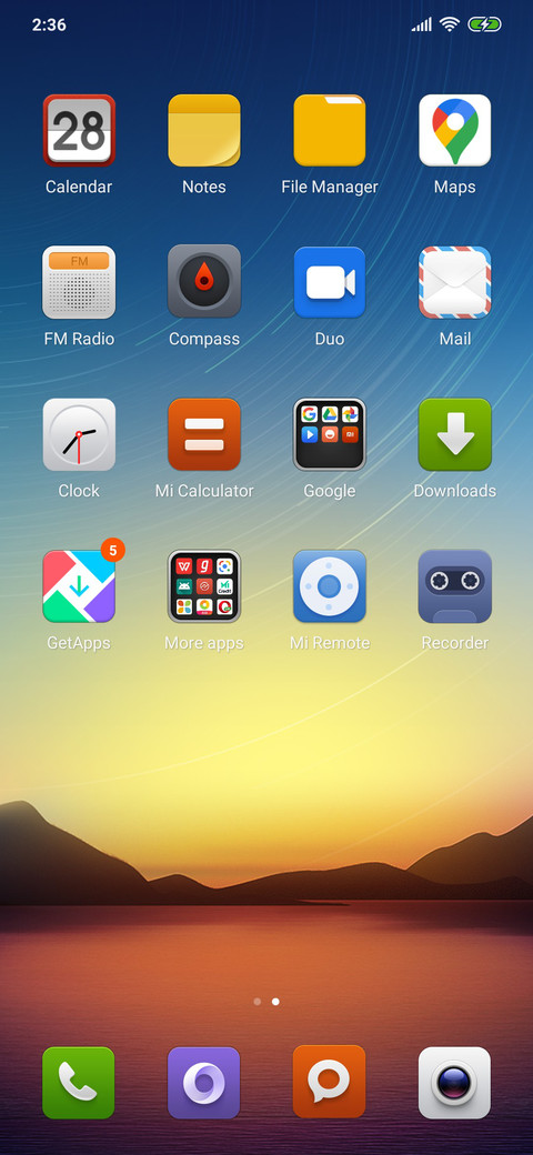 MIUI V5 screenshot