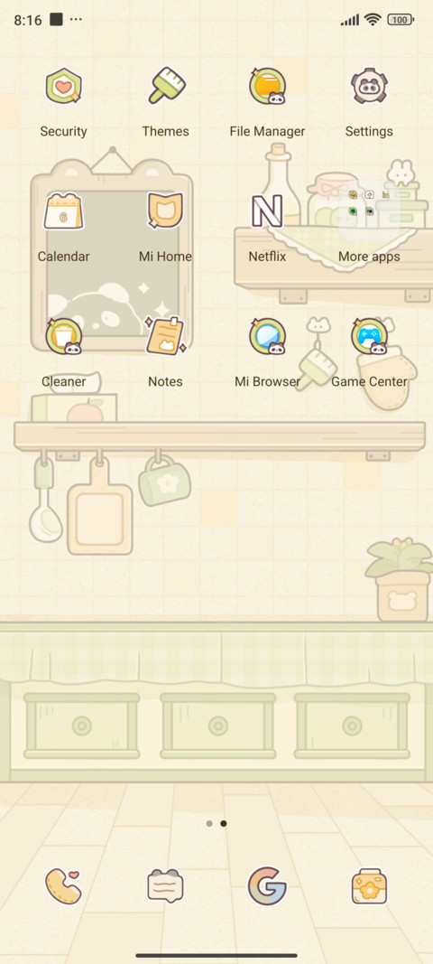 Cream Panda screenshot