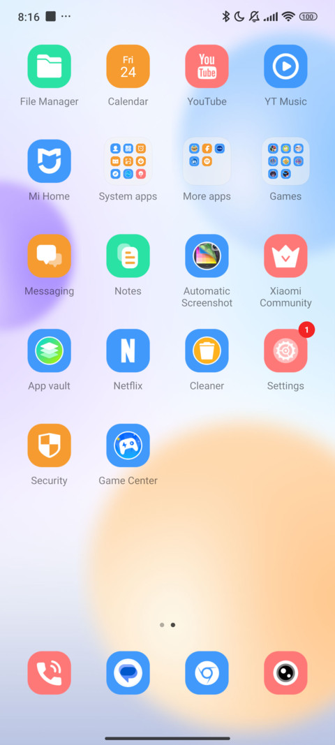Frosted Bubble Hue screenshot