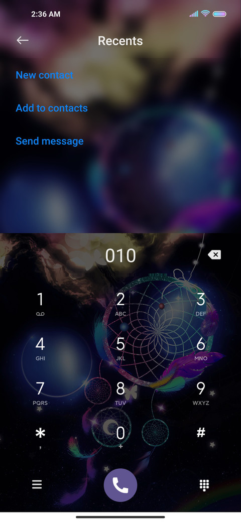 Dream catcher screenshot