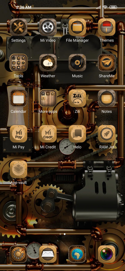 Steampunk screenshot