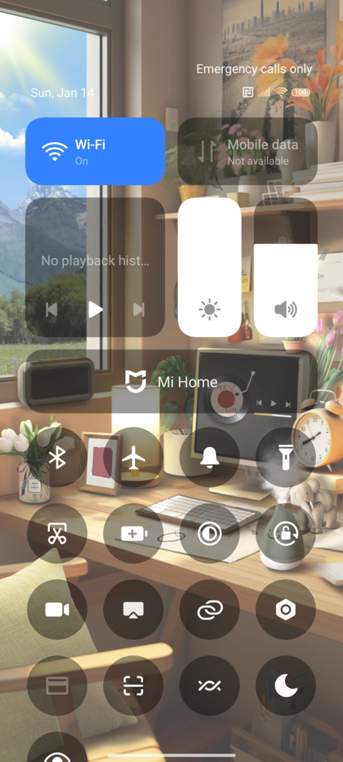 Weather sensing screenshot