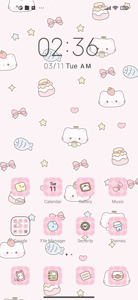 Light Pink Cat screenshot