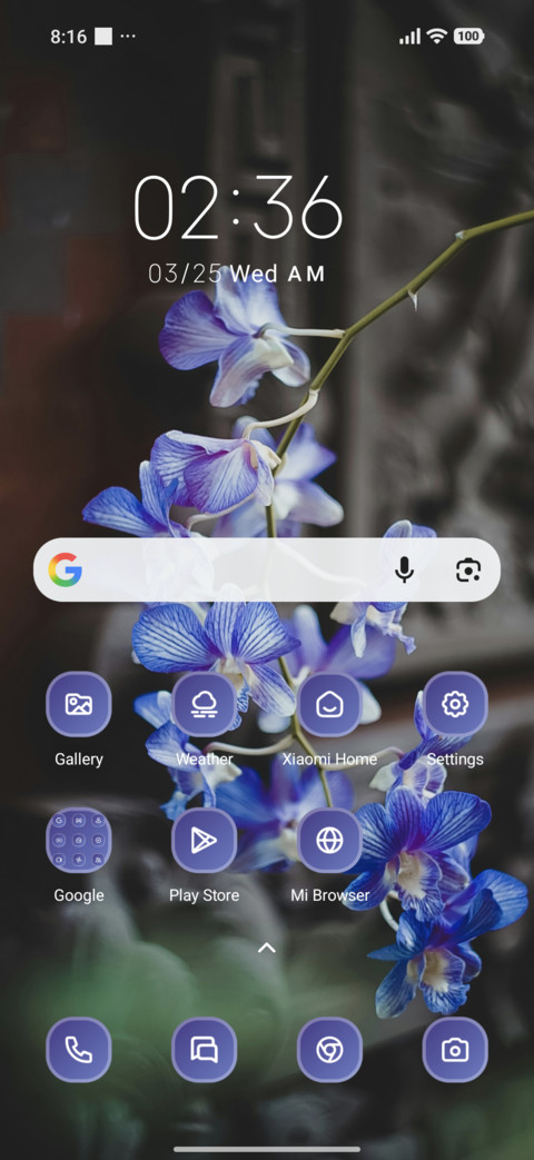Blue Orchid screenshot