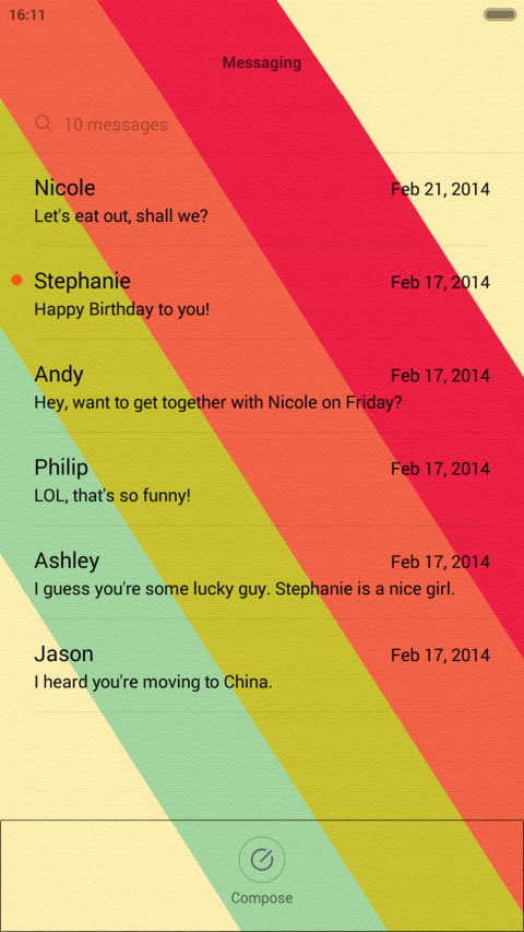 Colorful Flat Matte Lite screenshot