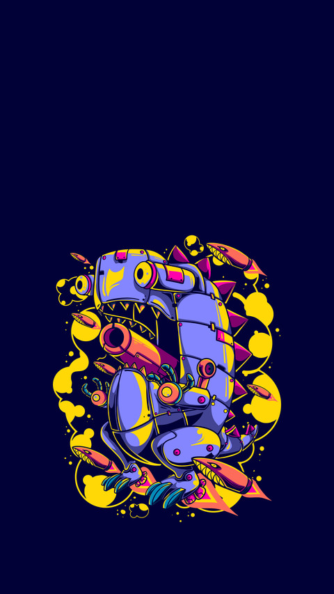 搞怪创意插画-拍信图库 screenshot