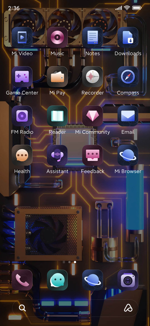 Technology Chip screenshot