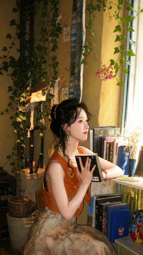 陈都灵微醺橙调 screenshot