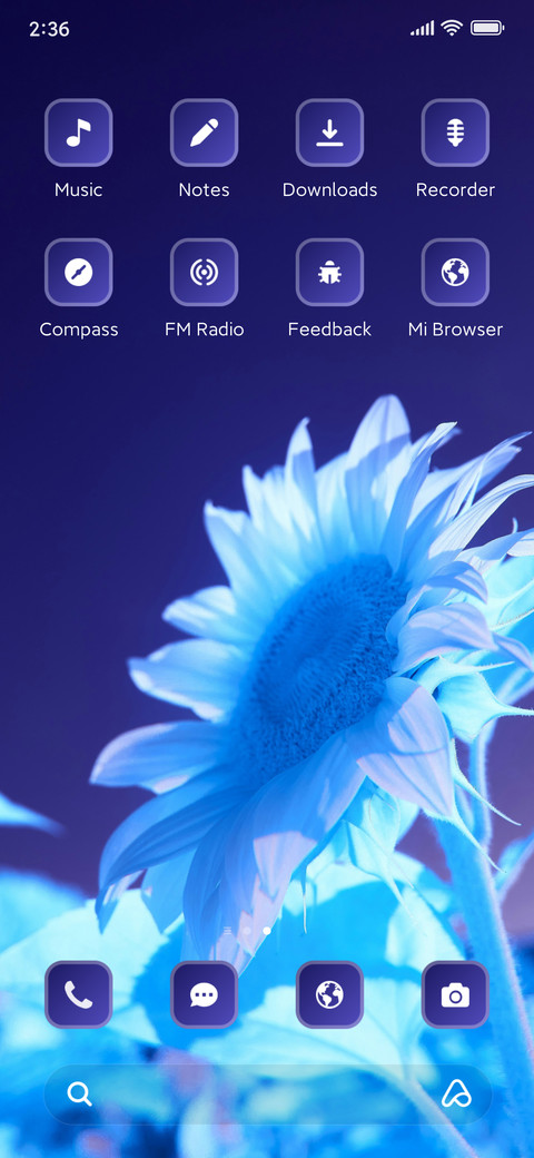 Sunflower screenshot