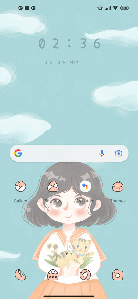 Dynamic green girl screenshot
