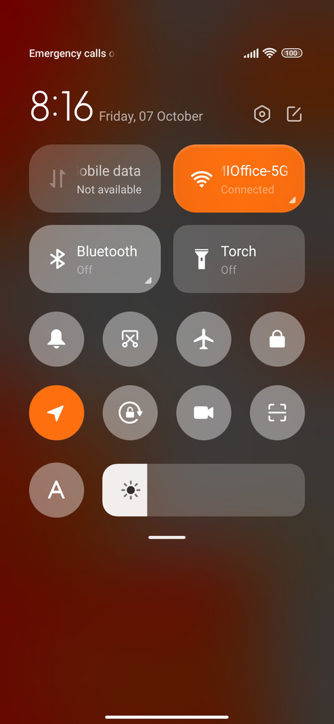 Bubbles light screenshot
