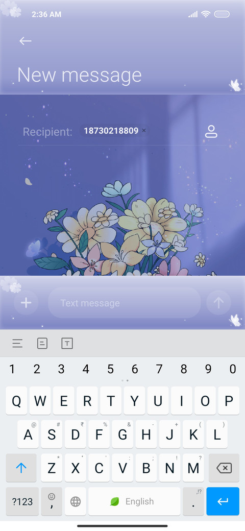 Periwinkle blue screenshot