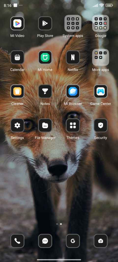 Orange Fox screenshot