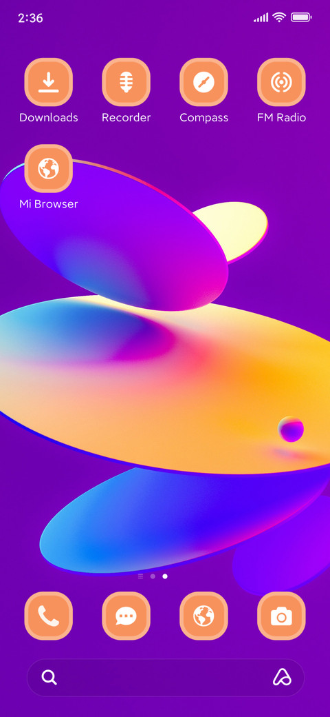 Gradient Blocks screenshot