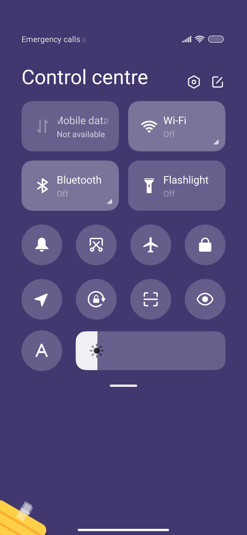 Tablet notes screenshot