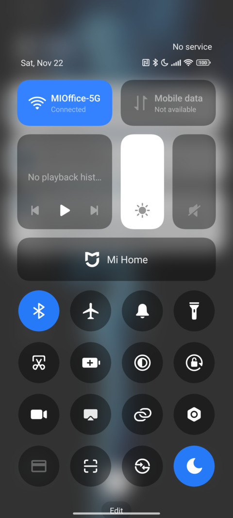 Smoke Blue screenshot