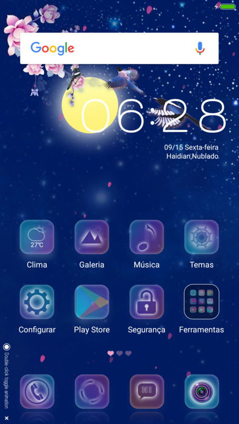Moon and flowers1 screenshot
