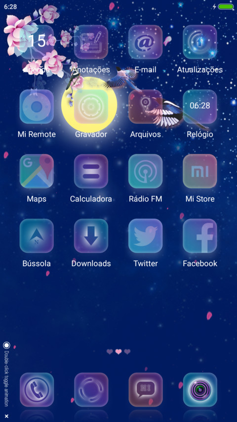 Moon and flowers1 screenshot