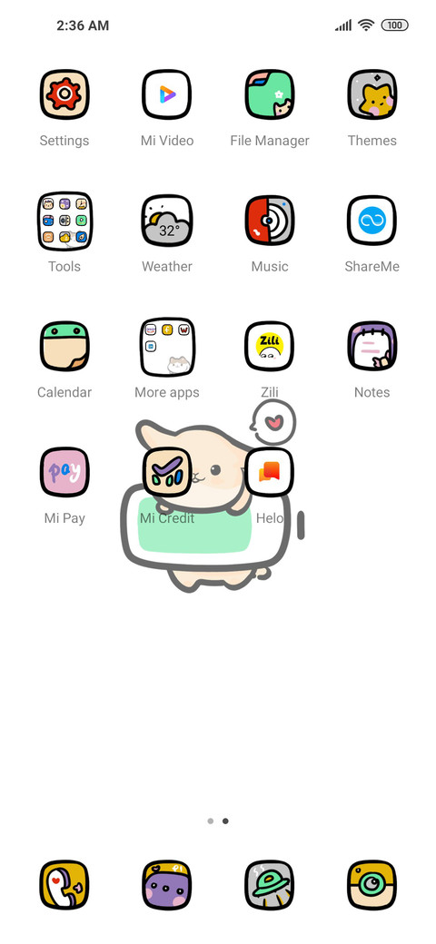 Of pet battery screenshot