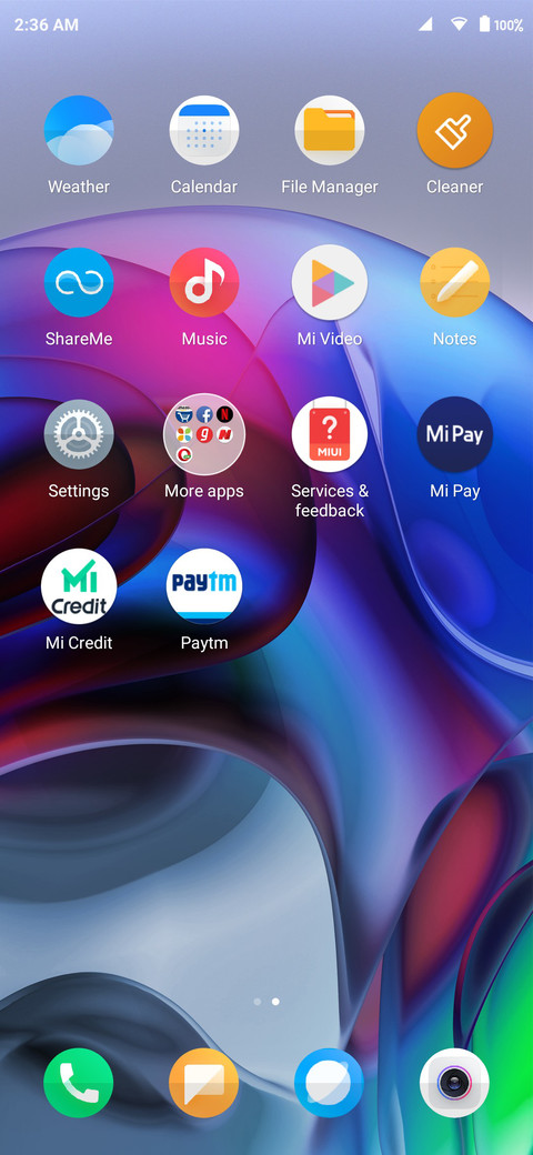 Material UX screenshot