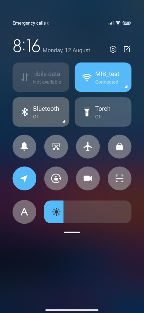 Pink blue coast screenshot