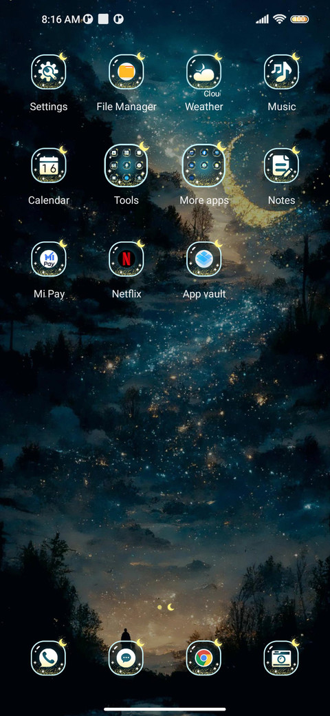 Night Milky Way screenshot