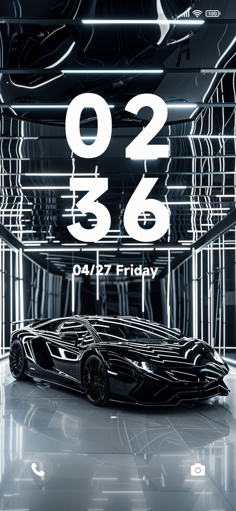 Midnight black screenshot